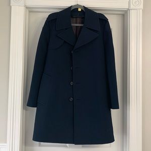 36R Vintage Navy Blue London Fog Jacket